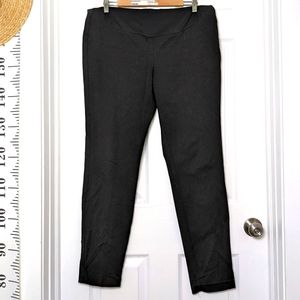 Black Thyme Maternity full panel dress pants